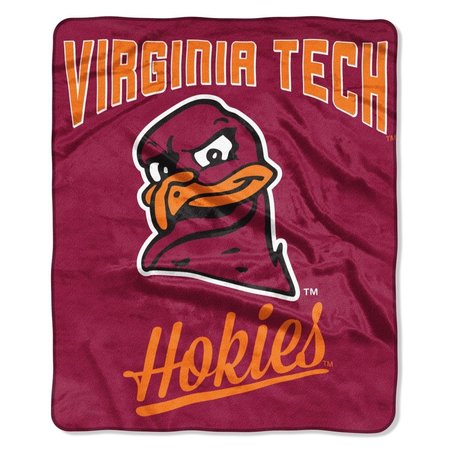 NORTHWEST Virginia Tech Hokies Blanket 50x60 Raschel Alumni Design 9060404968